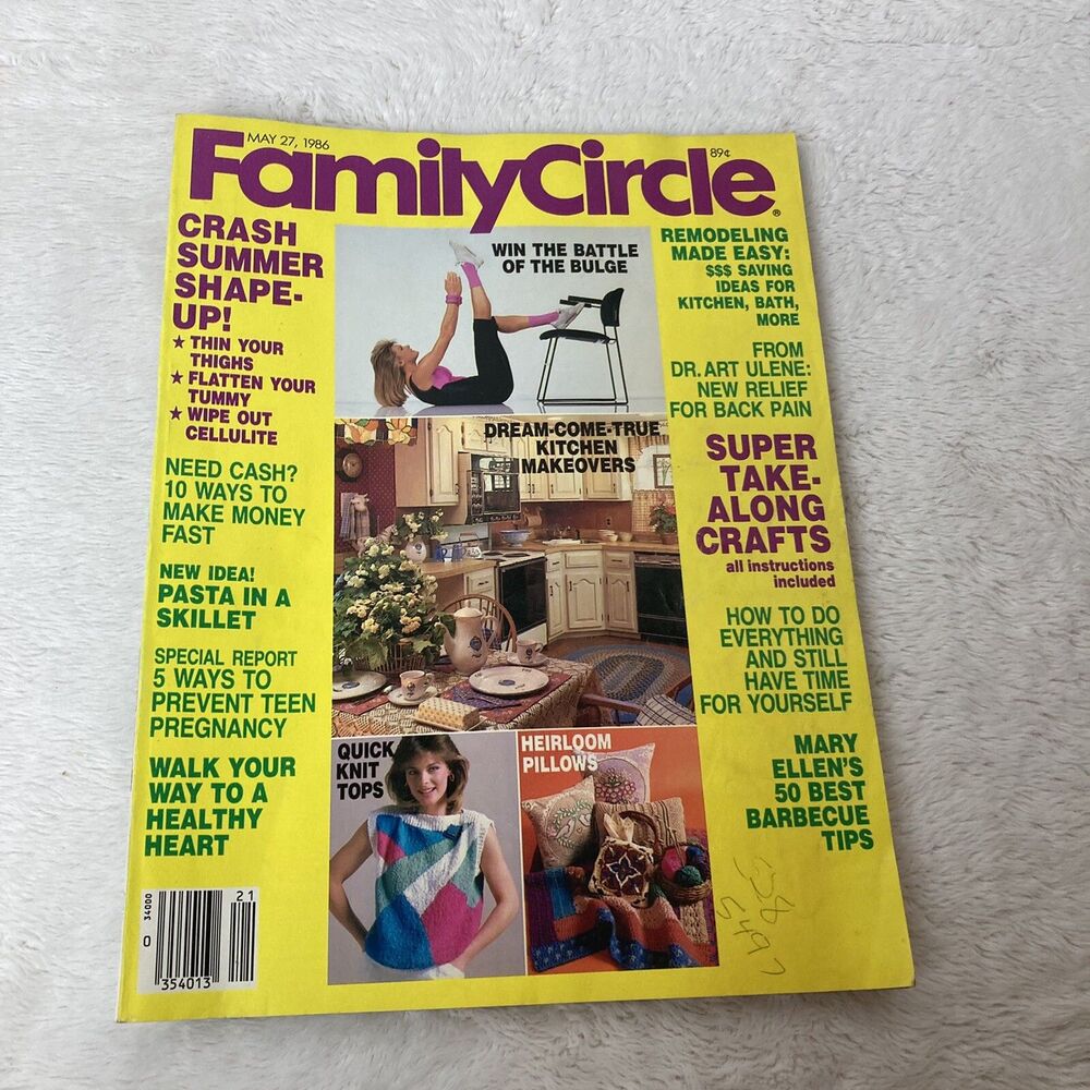 Family Circle Magazine May 1986
